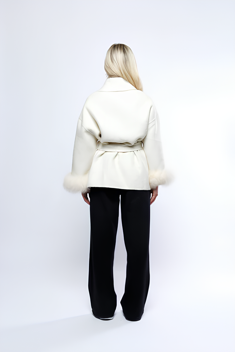 The Amsterdam Fur-Cuff Jacket