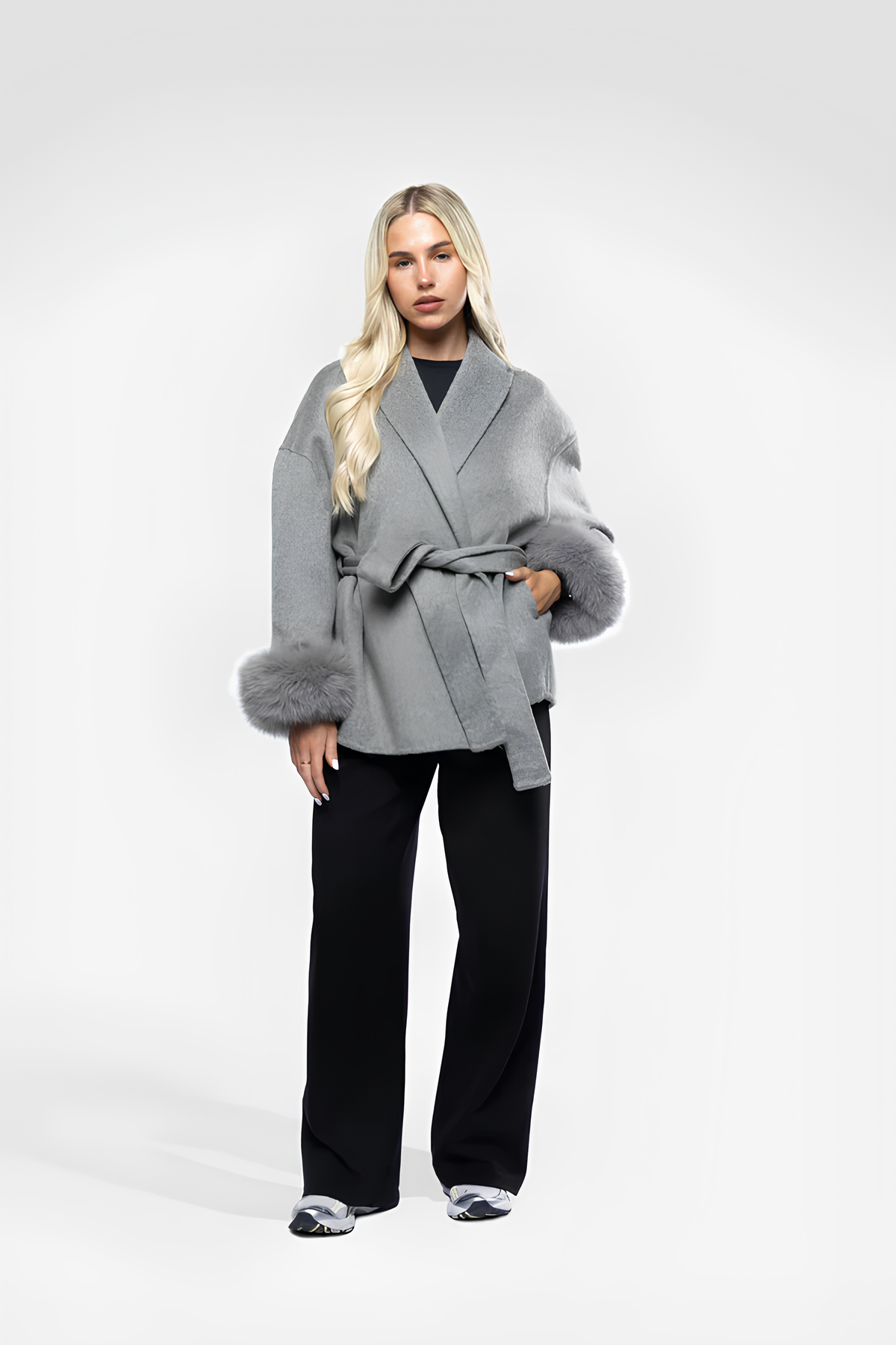 The Amsterdam Fur-Cuff Jacket