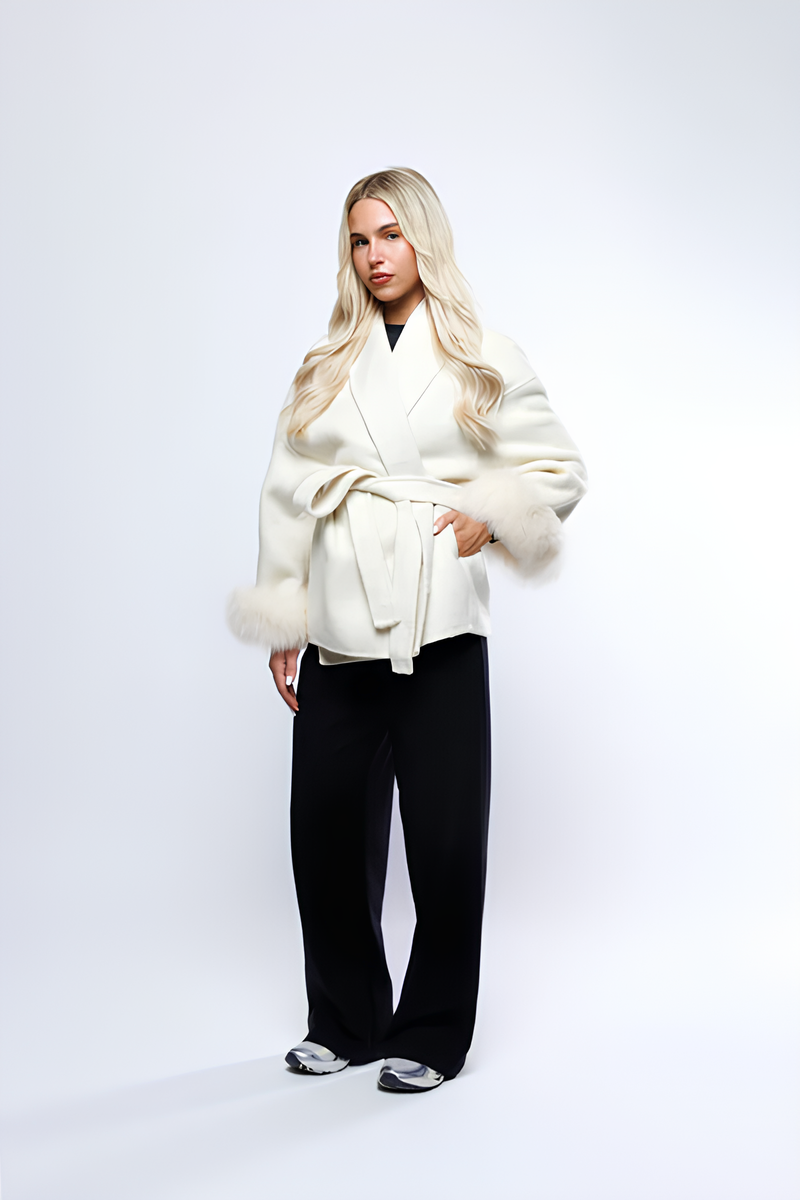 The Amsterdam Fur-Cuff Jacket