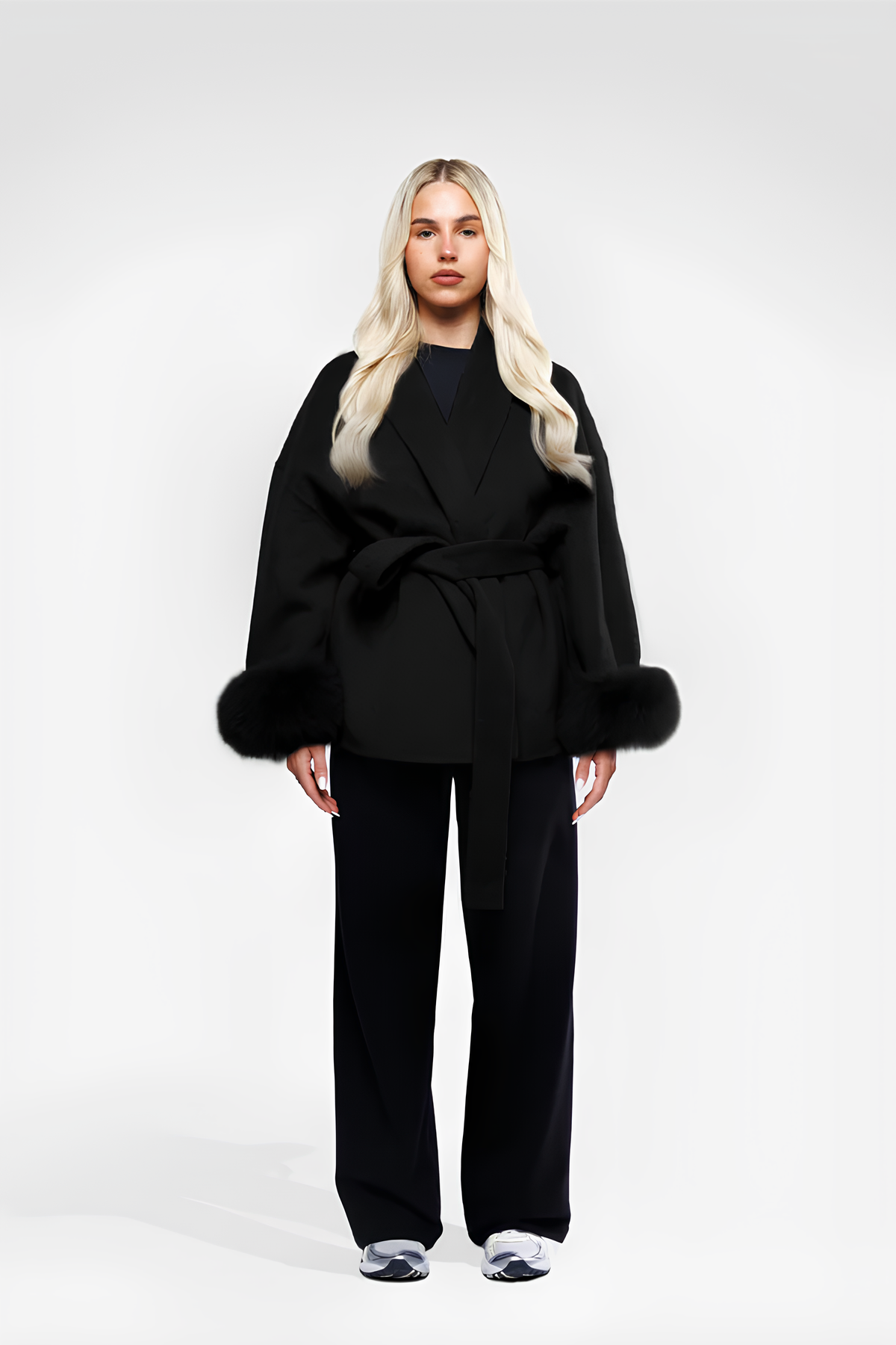 The Amsterdam Fur-Cuff Jacket