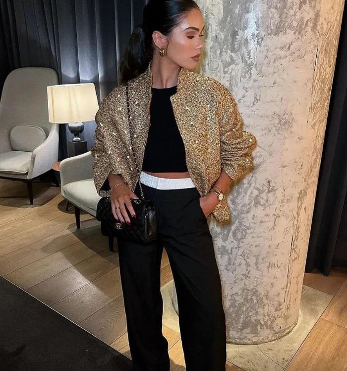 The Aurelia Sequin Jacket