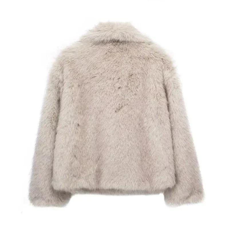 Arctic Cloud Faux-Fur Jacket