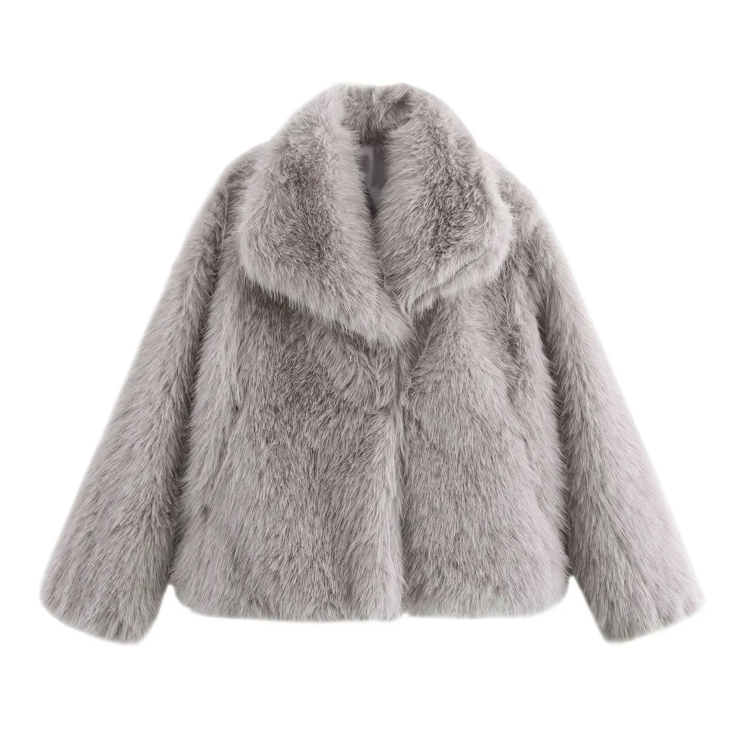 Arctic Cloud Faux-Fur Jacket