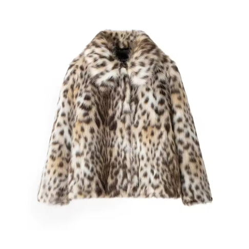 Luxe Snow Lynx Coat